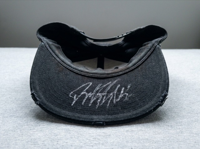 Signed cap